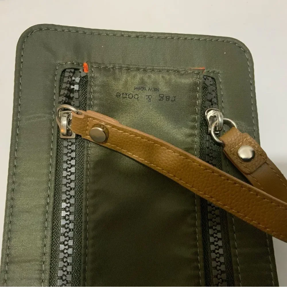 New rag & bone olive Green toiletry bag